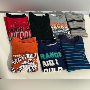 Toddler boys long sleeve shirt lot